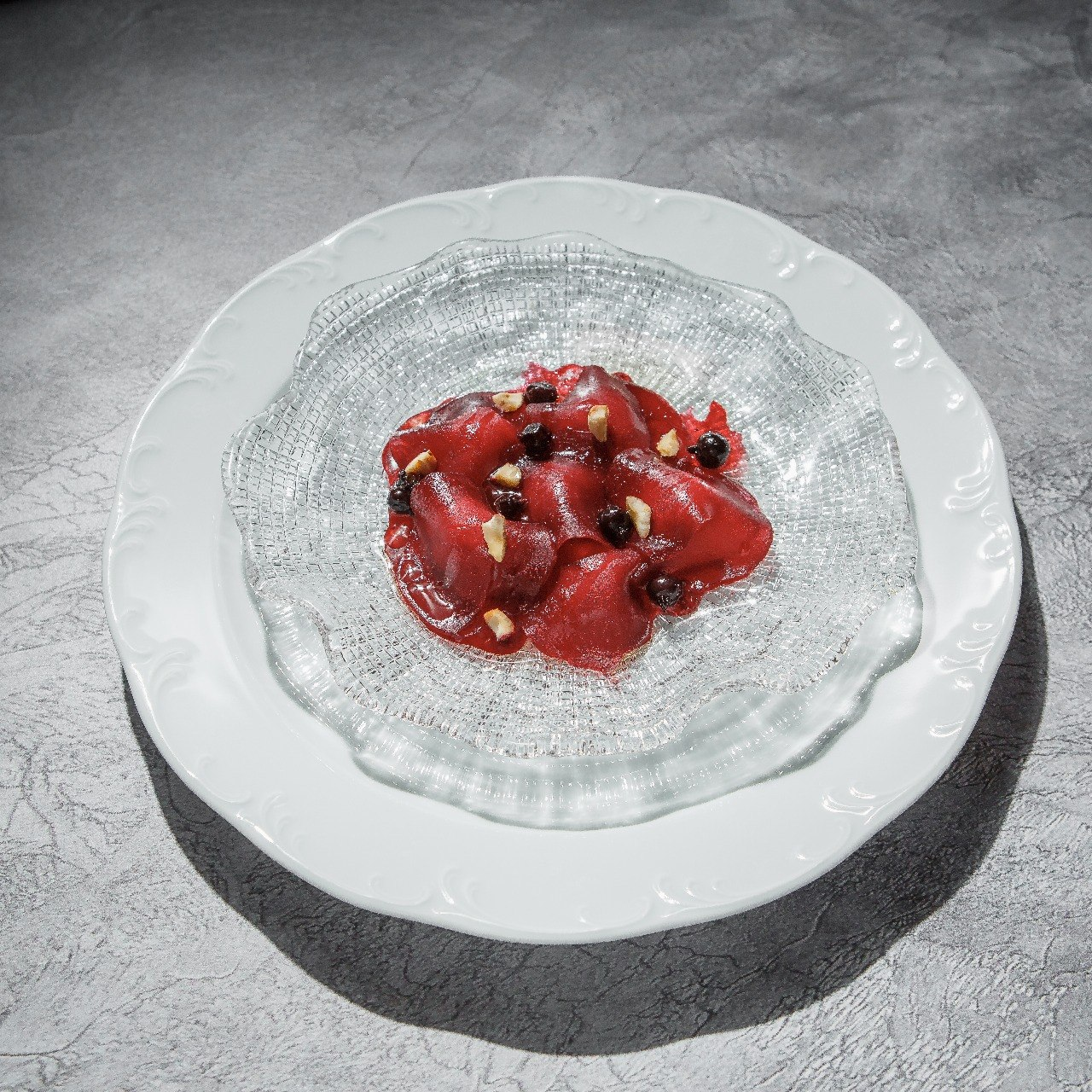 Свёкла с фермерским козьим сыром